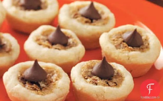 Biscoitos de chocolate e nozes