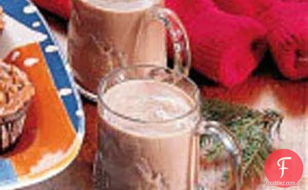Chocolate quente caseiro