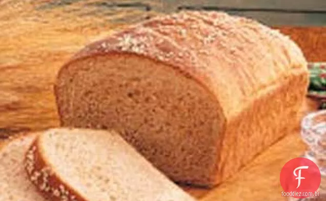 Pão de trigo com gergelim