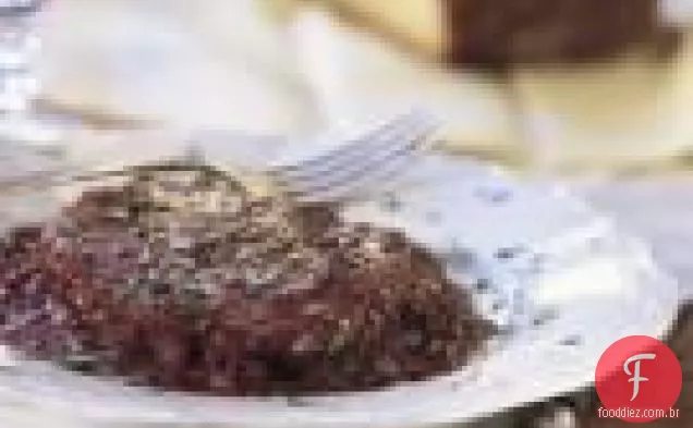 Bife com molho de Vinho Tinto Shallot (bifteck Marchand de Vin)