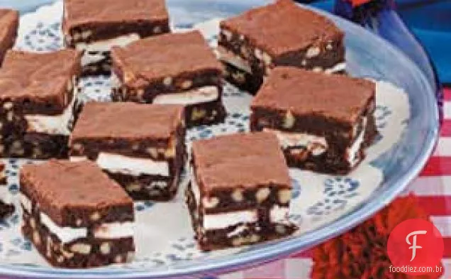 Brownies de hortelã