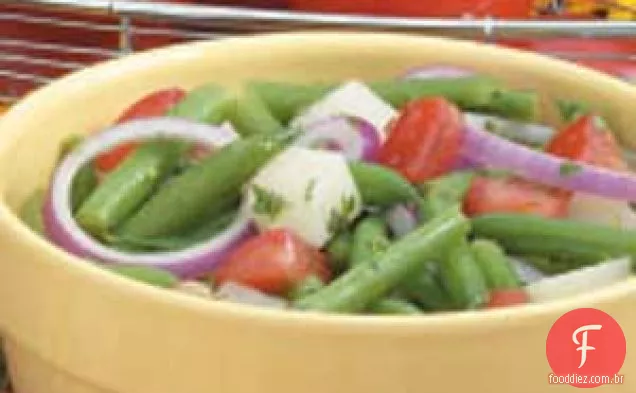 Salada de feijão verde
