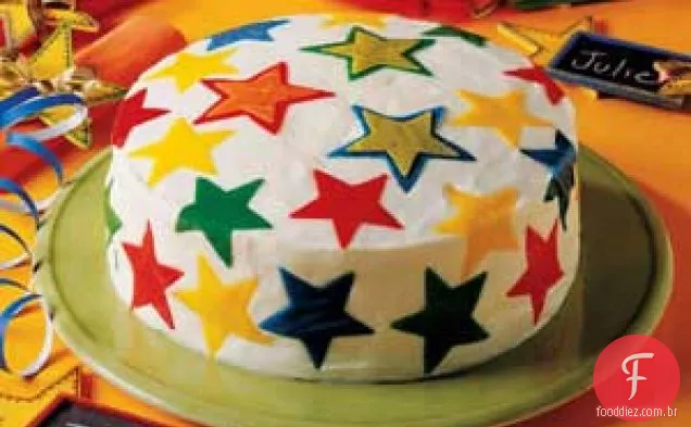 Bolo Estrelas Doces