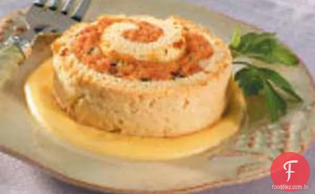 Biscoito de Presunto em Espirais