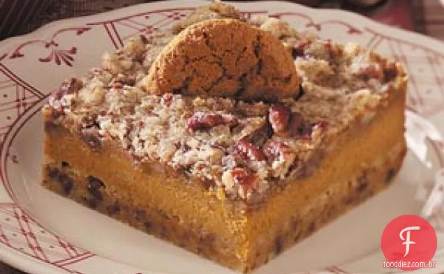 Sobremesa de Gingersnap e Abóbora