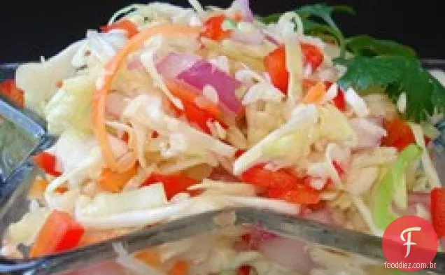 A melhor salada de repolho do pai da Angie