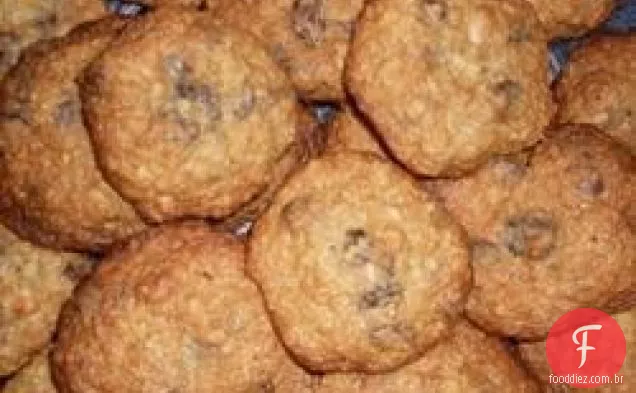 Biscoitos de chocolate e passas Reilly's Chewy