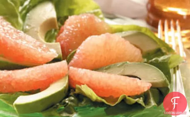 Salada de Abacate e Toranja