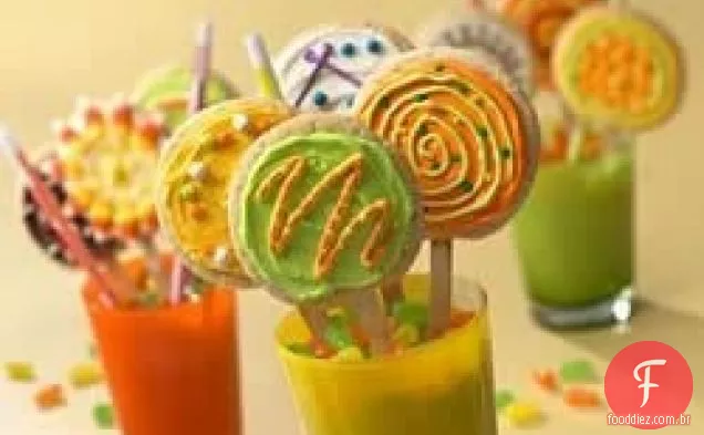 Biscoitos Pop Art (mistura de biscoitos)