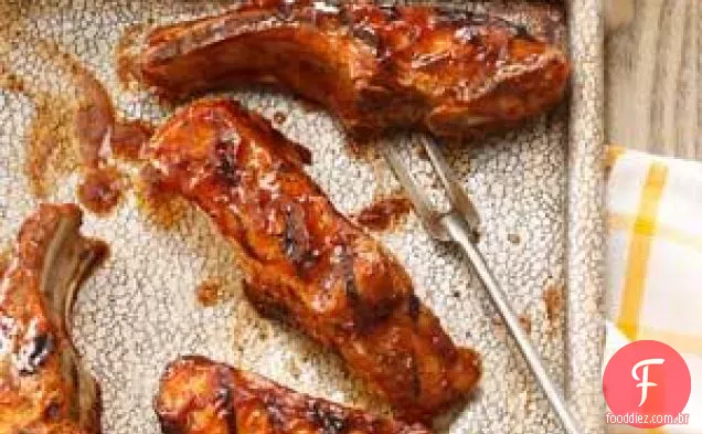 Costelas grelhadas ao estilo country