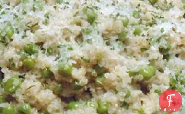Quinoa com Ervilhas
