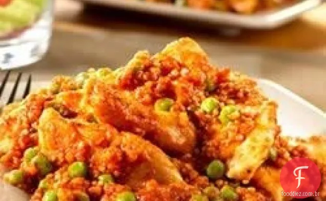 Frango com Ervilhas e Quinoa