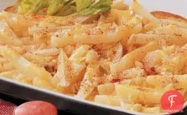 Palitos de batata cremosos