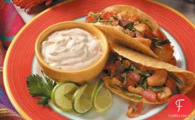 Tacos de peixe do sudoeste