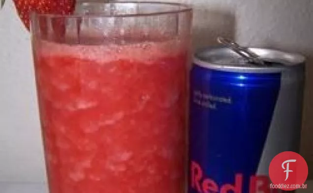 Smoothie energético de morango