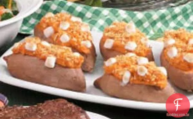 Batata Doce Recheada
