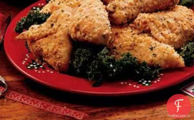 Frango Parmesão de Micro-ondas