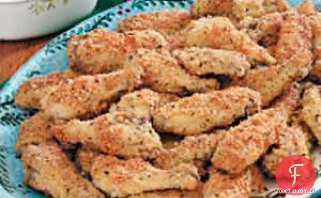 Asinhas de Frango com Parmesão
