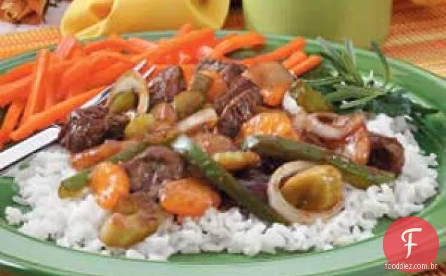 Carne de vaca cantonesa