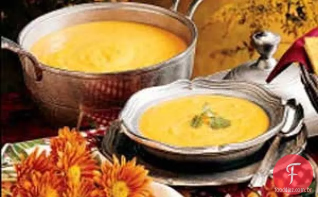 Sopa de abóbora do sudoeste