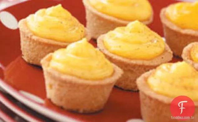 Copinhos de biscoito recheados com gemada