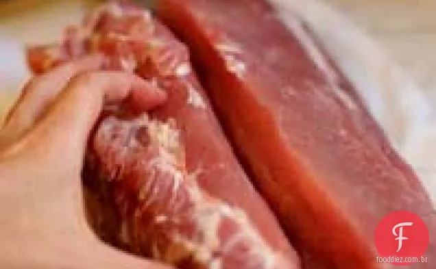 Lombo De Porco Recheado Com Maçã Cranberry