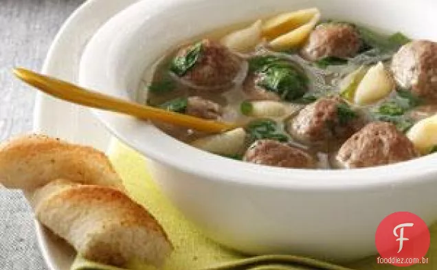 Sopa de casamento italiana