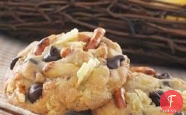 Biscoitos Nestlé Toll House(R) doces e salgados