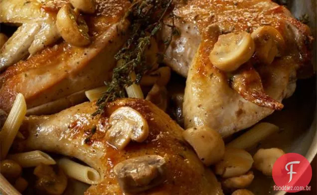 Frango Com Cogumelos E Marsala