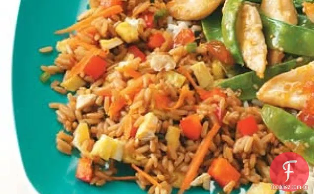 Arroz Frito com Gengibre