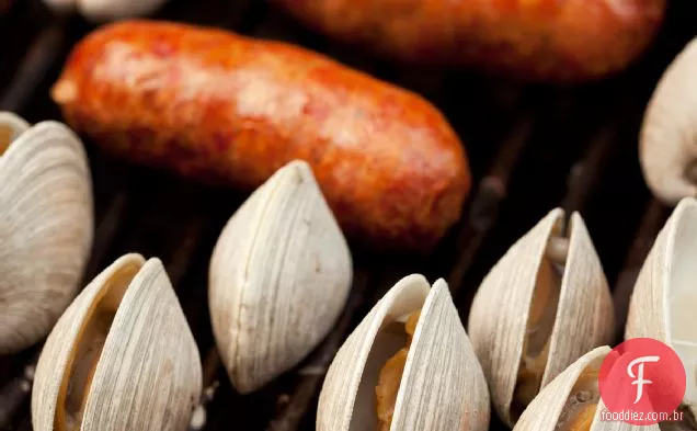 Receita De Amêijoas Grelhadas E Chouriço