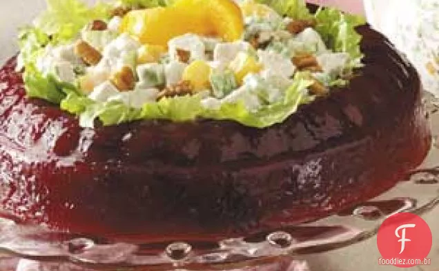 Salada de Almoço com Cranberry
