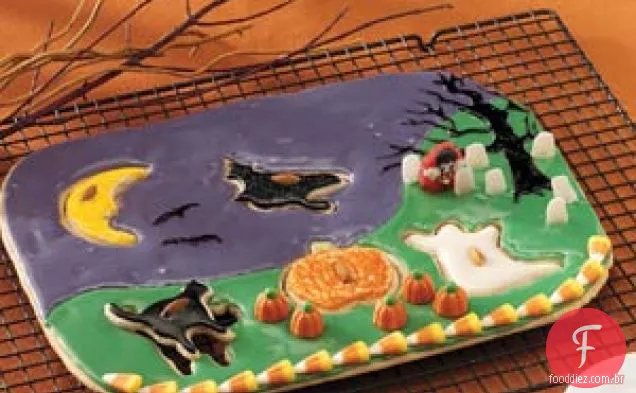 Quebra-cabeça de biscoito de Halloween