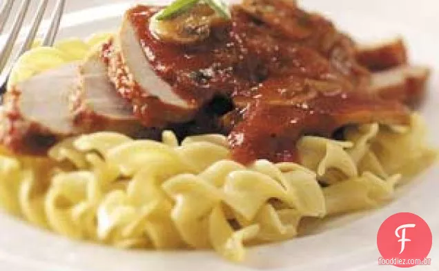 Ragu de Porco com Cogumelos