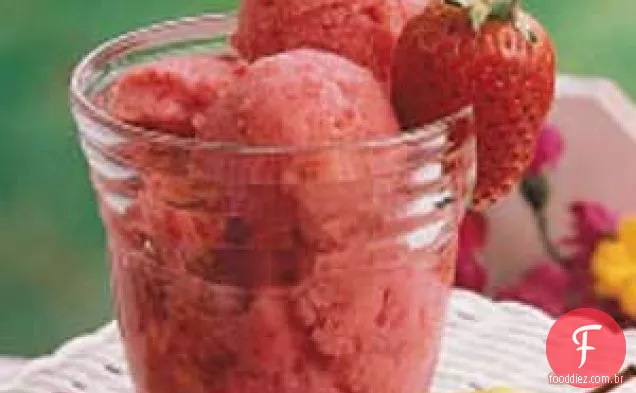 Granizado de morango