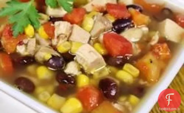 Sopa de Tortilha de Frango com Seis Latas