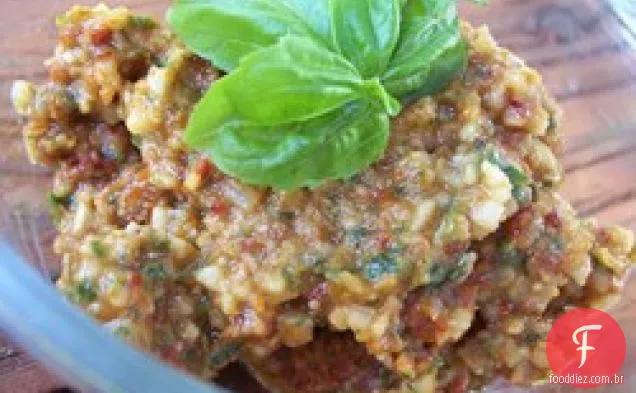 Pesto de tomate seco vegano