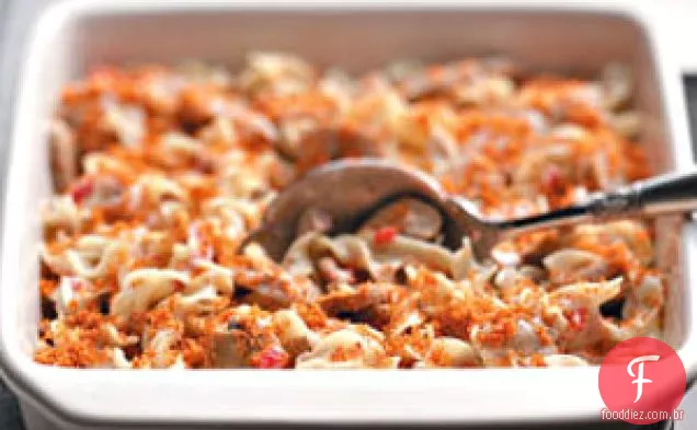 Caçarola de atum leve, mas saudável