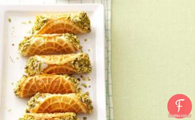 Cannoli de chocolate