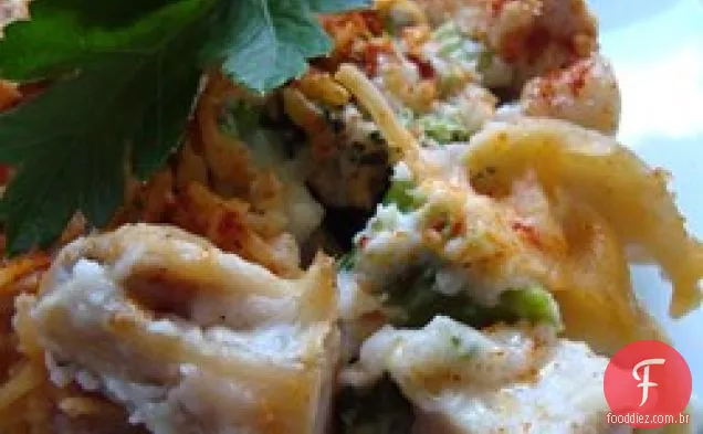 Caçarola de presunto e frango