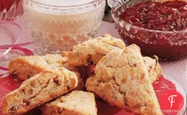 Scones de damasco
