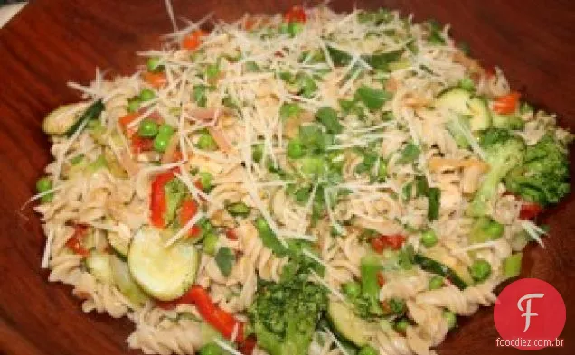 Brown Rice Pasta Primavera