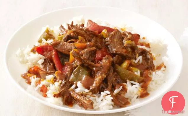 Ropa Vieja de Cozimento Lento