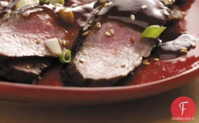 Bife de Fraldinha Asiático Grelhado
