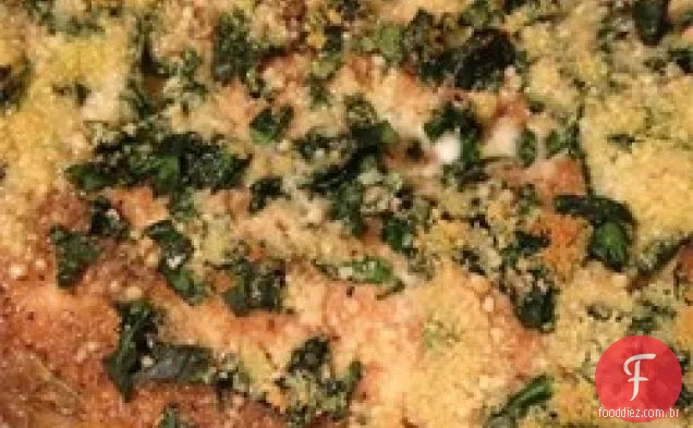 Bife de salmão assado