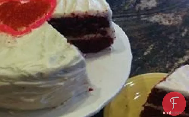 Bolo Red Velvet do Sul