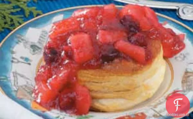 Biscoitos de Cranberry e Maçã