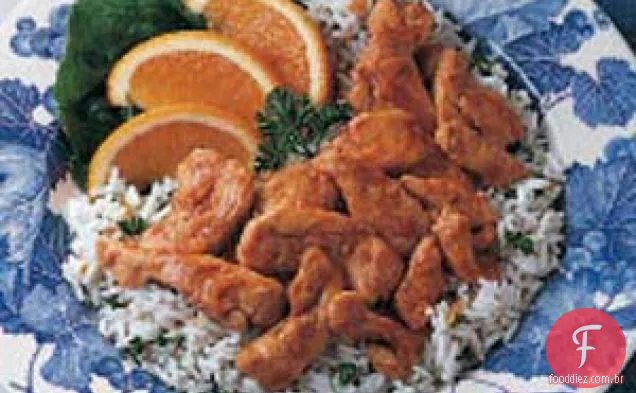 Frango com Alho e Arroz
