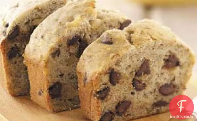 Pão de Banana com Nozes
