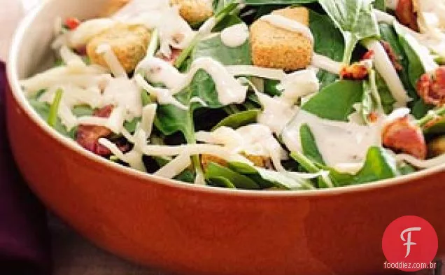 Salada de espinafre suíço